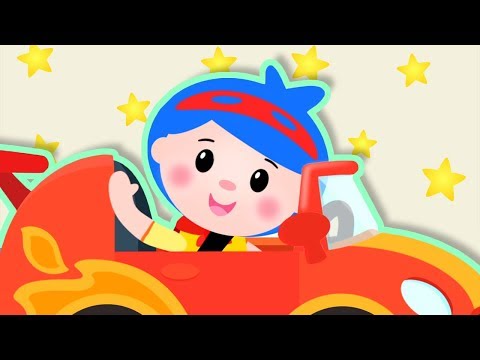 Driving In My Car With Jack | Mother Goose Club Nursery Rhyme Cartoons