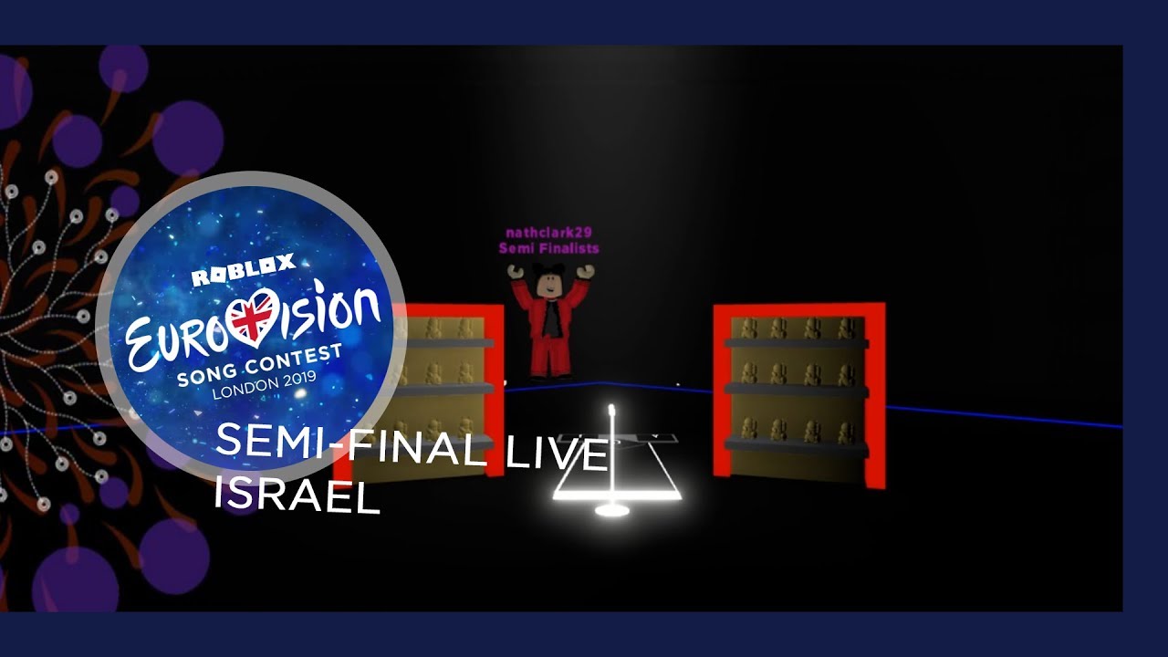 Israel Live Netta Toy Second Semi Final Roblox Eurovision 2019 Youtube - roblox eurovision