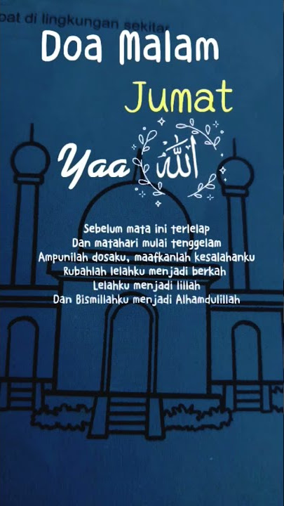 Mantap...!!! Story doa malam jumat