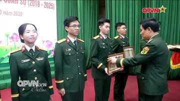 GẦN 300 HỌC VIÊN HỌC VIỆN QUÂN Y TỐT NGHIỆP RA TRƯỜNG