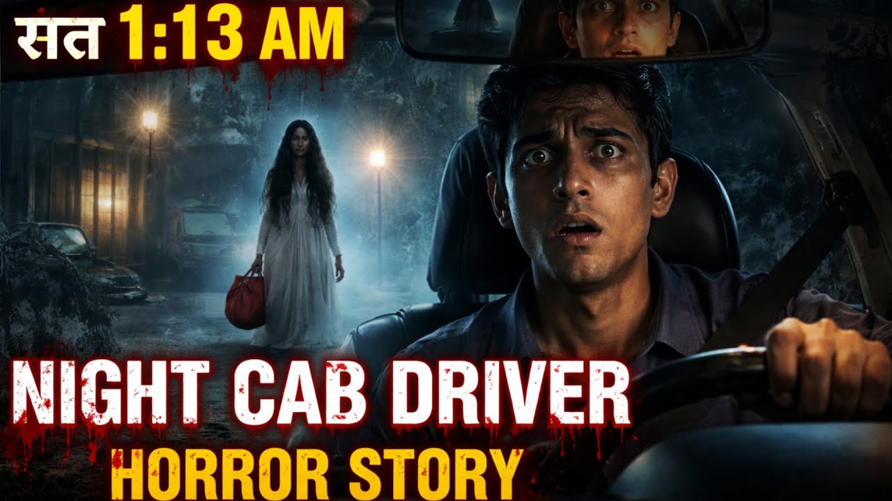 “Night Cab Driver Horror Story Hindi | Lucknow Ki Raat 1:13 AM | Sacchi Kahani”