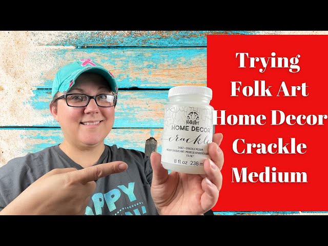 FolkArt Crackle Medium 2 oz