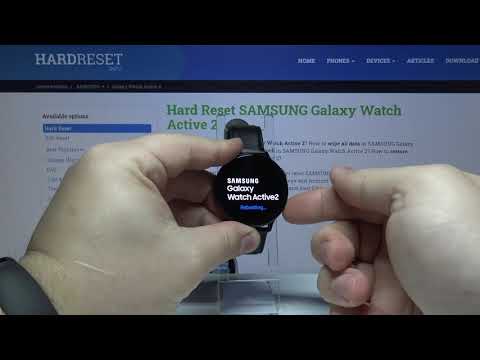 How to Factory Reset in SAMSUNG Galaxy Watch Active 2 – Restore Default / Wipe Data