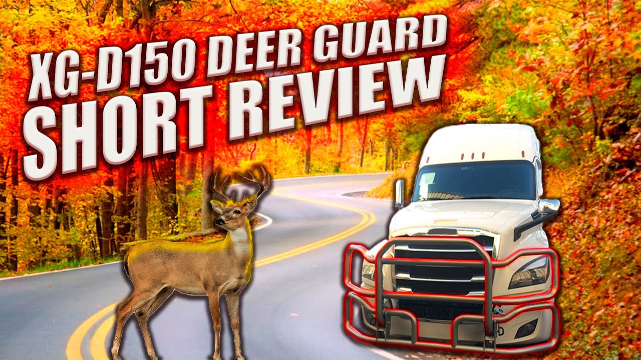 XGD150 Semi Truck Deer Guard Review YouTube