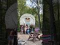 Girls Go Glamping! #wagon #surprise