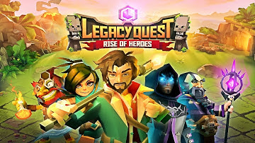 Official Legacy Quest Rise of Heroes (by Socialspiel) Launch Trailer (iOS / Android / Facebook)