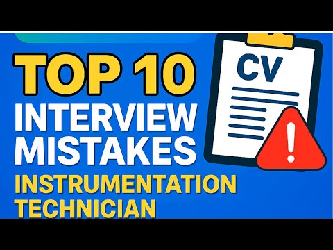 Common Interview Mistakes To Avoid | instrumentation Technician Interview Mistakes thumbnail