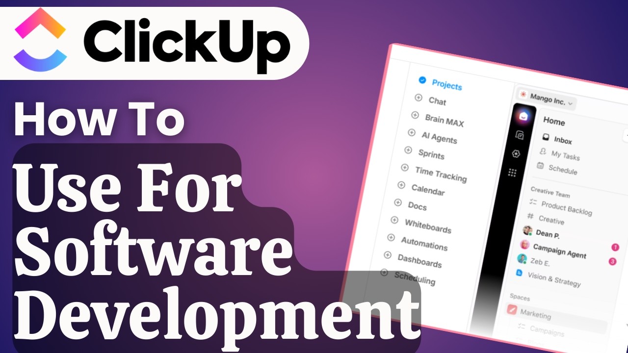 How to Use ClickUp for Software Development Full 2026 Guide - YouTube
