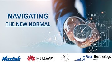 First Technology presenting how a pandemic accelerated digital transformation.