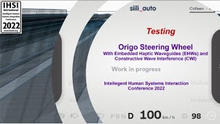 Brief-Creating Tactile Interaction Surfaces for the Origo Steering Wheel Concept using CWI and EHWs