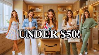 Amazon Spring Fashion Haul Budget Outfits Under 50