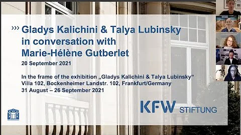 Gladys Kalichini & Talya Lubinsky in Conversation with Marie-Hlne Gutberlet