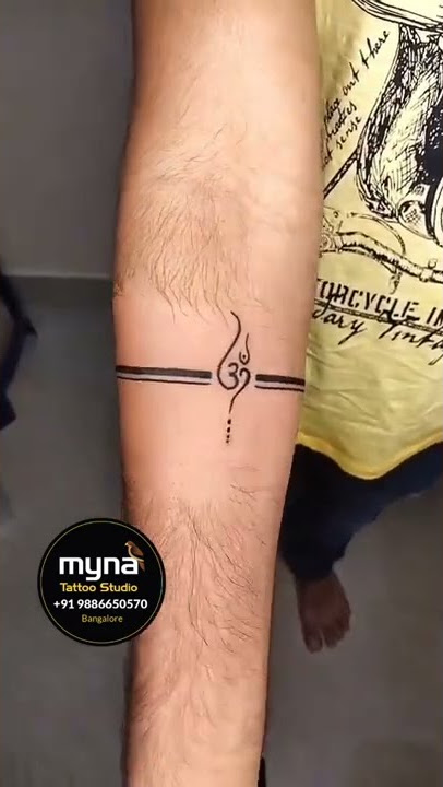 Om Band Tattoo - Myna Tattoo Studio - Best Female  Tattoo Studio Bangalore - Poornima Rajesh