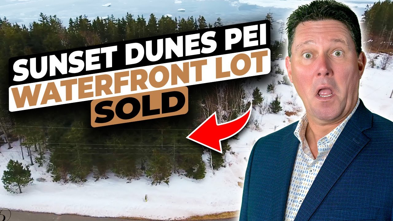 (SOLD) Sunset Dunes PEI Waterfront Lot Cape Traverse Drone Aerial Video of Land YouTube