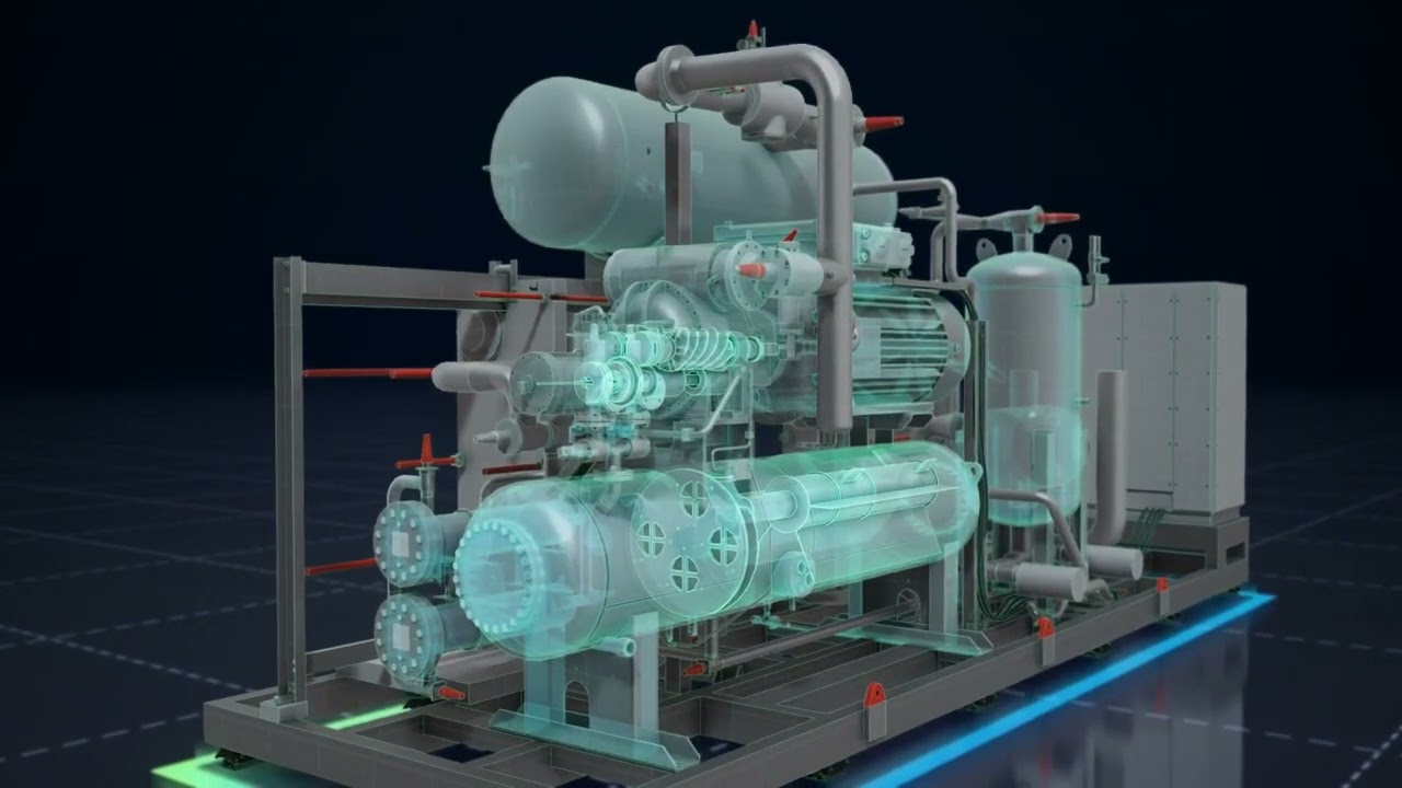 Powering Sustainability with Heat Pumps for District Heating and Cooling (with Thai Subtitles)