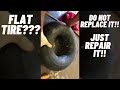 How to install a inner tube in a lawn tractor tire