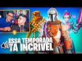 ZEREI O NOVO PASSE DA TEMPORADA 5 DO FORTNITE! Com Flakes Power