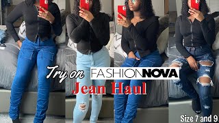 Winter Fashion Nova Jean Try On Haul 2020 (10 pairs) | Size 7 and 9