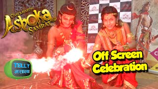 (Video) Diwali Celebrations With Ashoka Aka Sidharth Nigam | Chakravartin Ashoka Samrat | Colors