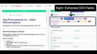 TheraLyze — From Document Upload to E2B R3 Submission in Minutes