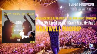 Bassjackers & Afrojack vs. The Weeknd - What We Live For vs. I Can't Feel My Face (Hardwell Mashup) Resimi