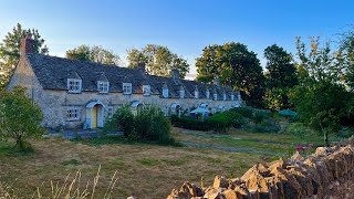 A Dry Summer | Golden Early Morning Walk in the Cotswolds, ENGLAND