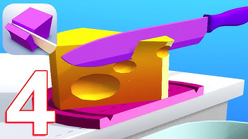 Most Satisfying ASMR Slicing Gameplay Walkthrough Part 5 (IOS/Android)