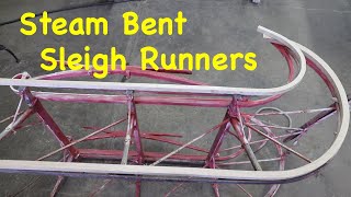 Custom Steam Bent Cutter Sleigh Runners | Engels Coach Shop