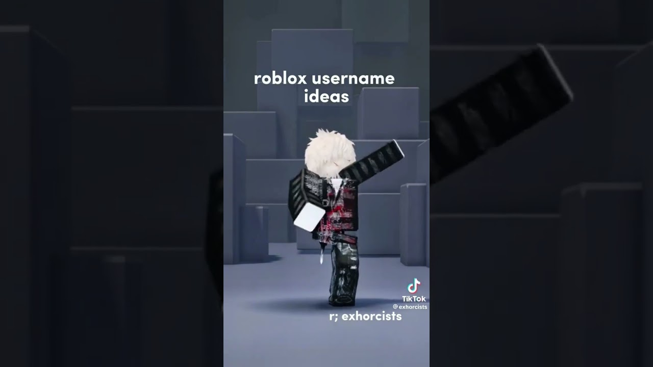 TikTok Short roblox Username Ideas