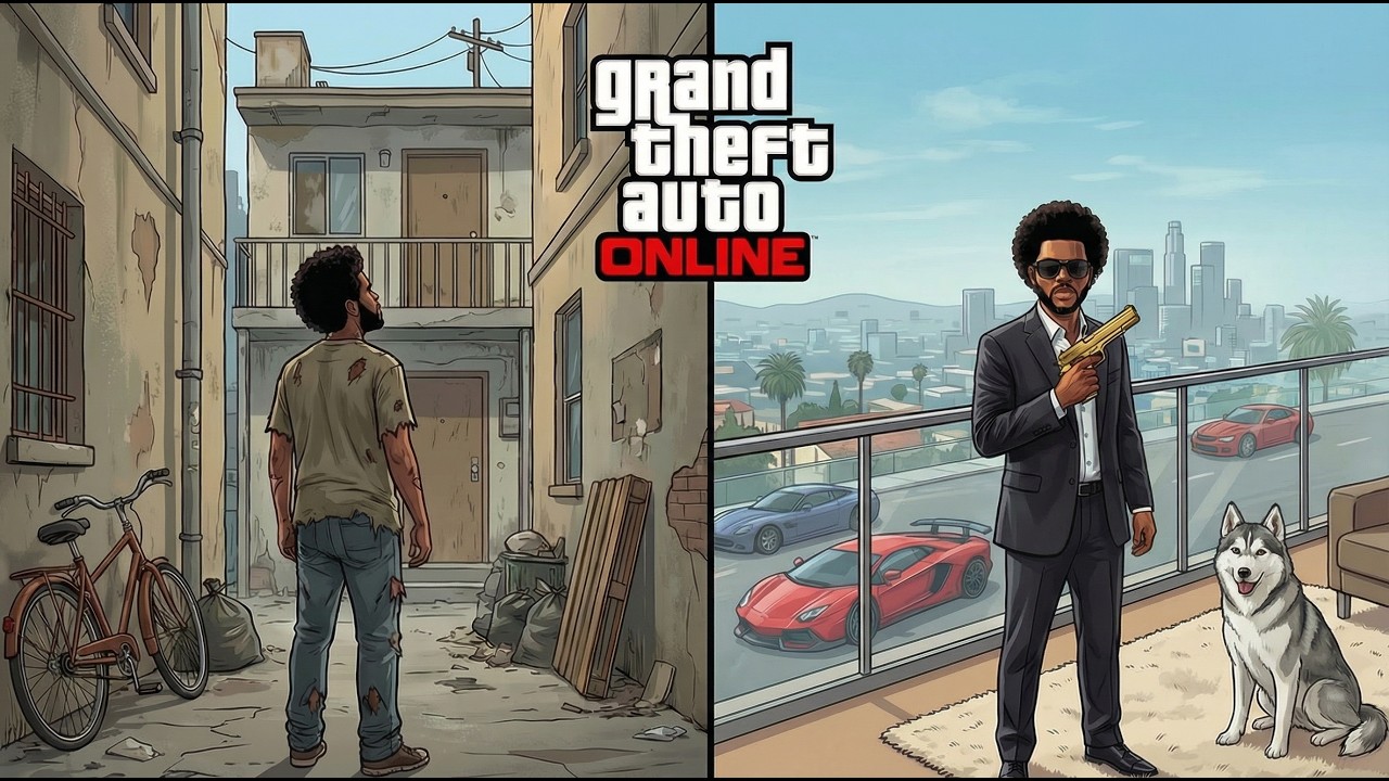 🔴 GTA Online: From Street Hustler to Kingpin 👑 GTA Rags to Riches