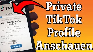 Private TikTok Profile Ansehen✔️ - So siehst du jedes Tik Tok Profil! 🔥[2021]🔥