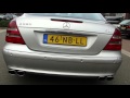 MERCEDES E320 CDI W211 AMG EXHAUST SOUND UITLAAT SPORTUITLAAT by WWW MAXIPERFORMANCE NL