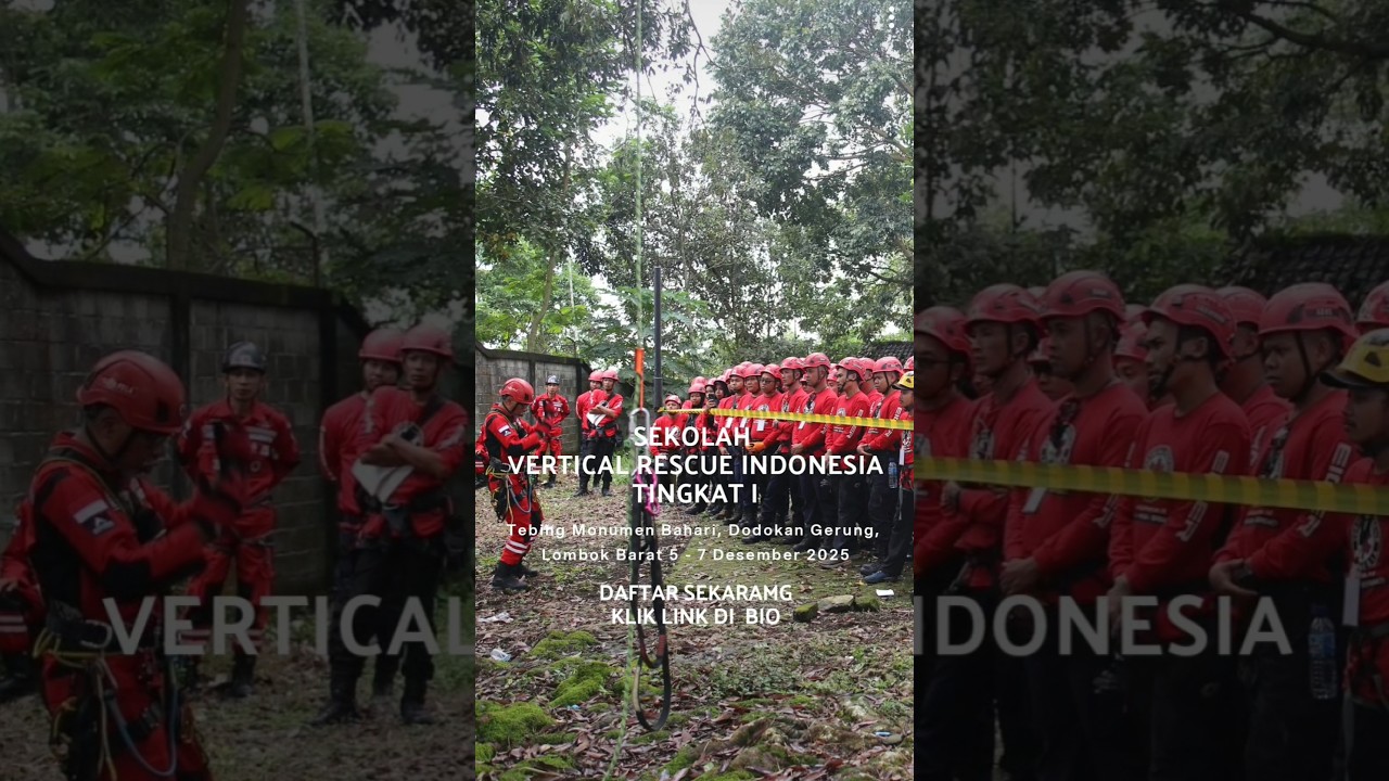 Sekolah Verrical Rescue Indonesia Tingkat 1 