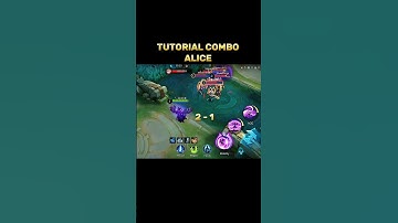 ALICE COMBO TUTORIAL✅ #mobilelegends #mlbb #tutorial #mlbbesports #mobilelegendsbangbang