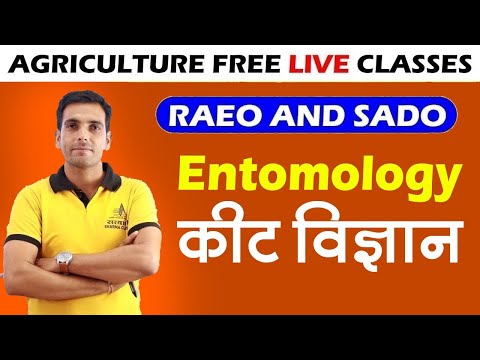Entomology कीट विज्ञान  | Agriculture Free Classes | RAEO and SADO