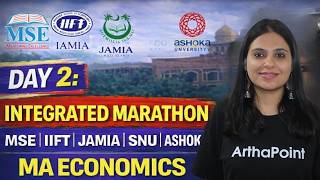 DAY 4: INTEGRATED MARATHON | MSE | IIFT | JAMIA | ASHOKA | MA ECONOMICS ENTRANCE COACHING