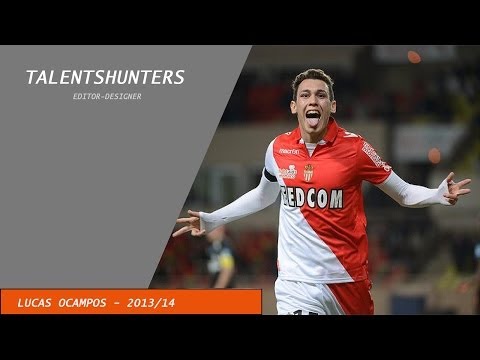 Lucas Ocampos - AS Monaco - Skills, Goals, Assists- 2013/2014