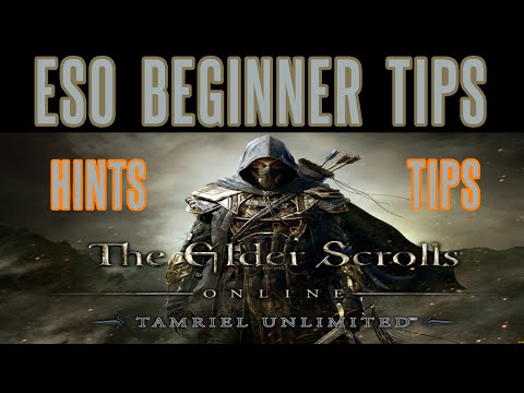 Elder Scrolls Online - Beginner Tips Hints Level Up Fast XP - Guide Strategy