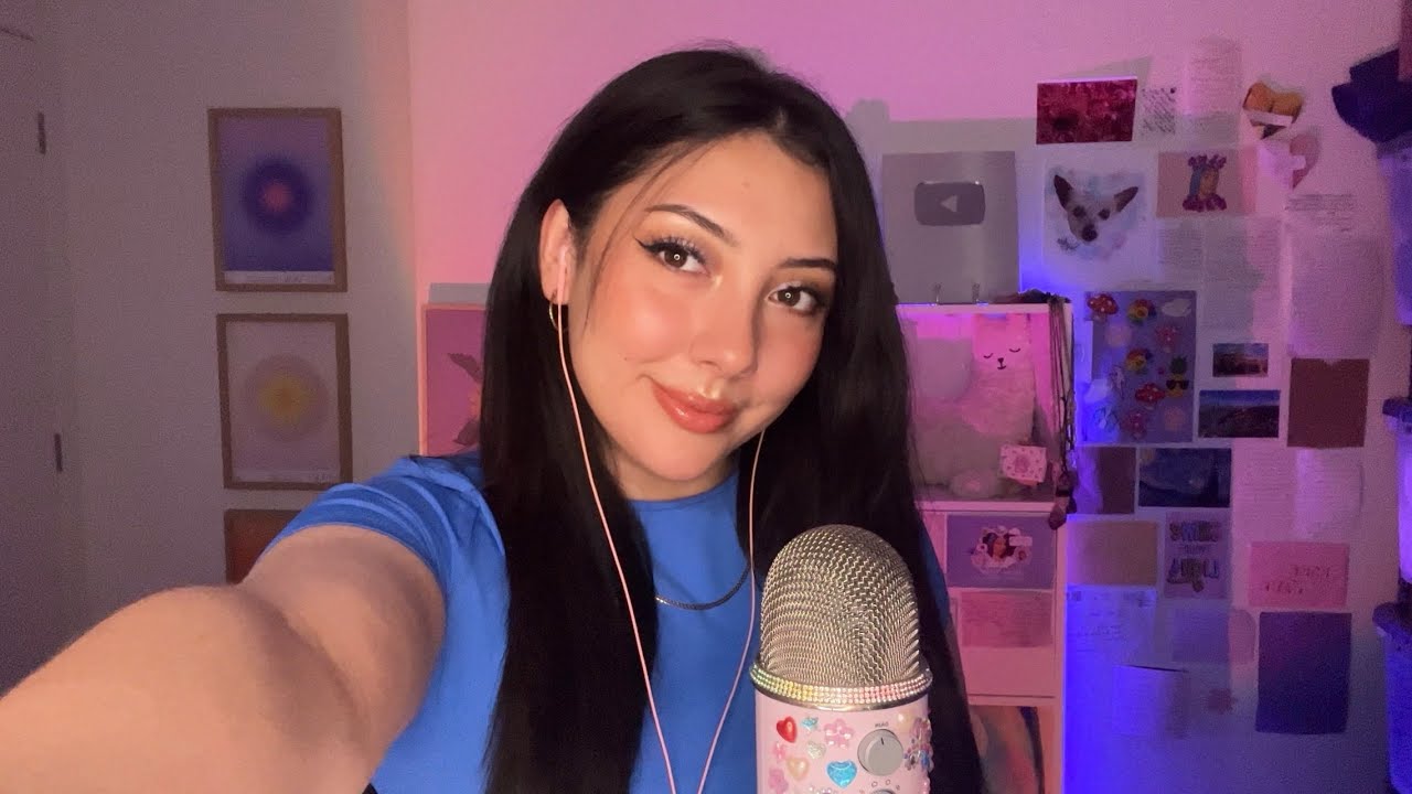 ASMR my favourite makeup routine 💄🩷🎧 get ready with me!