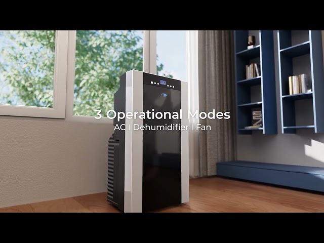 Whynter 14,000 BTU Dual-Hose Portable AC Features & Benefits ARC-14S