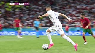 Karim Benzema vs Portugal (23/06/2021)
