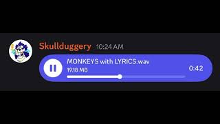 Monkeys: Mario Paint with Lyrics (REUPLOAD)