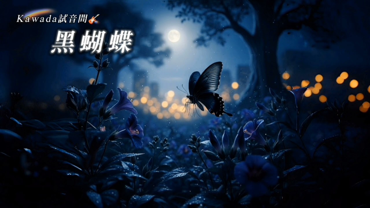 Kawada試音間🎸 《 黑蝴蝶 》中文歌曲 | 原創歌曲 