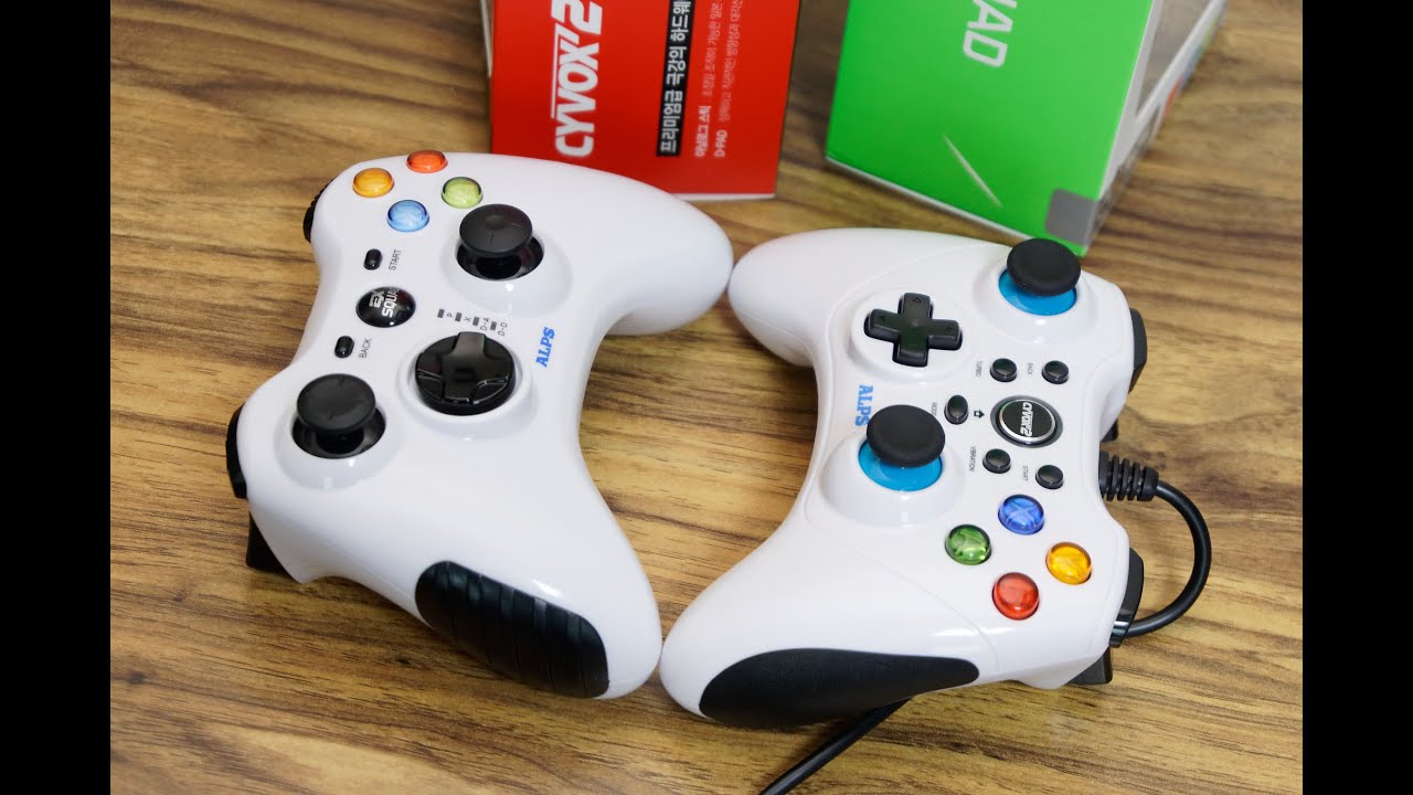 조이트론 EX 스쿼드, 싸이복스 2 ALPS 게임패드 개봉 및 소감