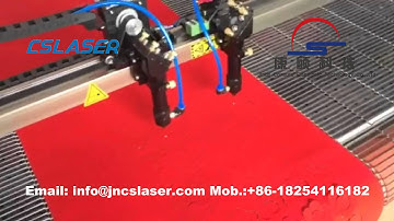 Fabric Cloth Textile Paper High speed laser cutting machine with auto feed system