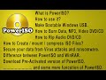 What is PowerISO | How to make bootable USB of windows | How to burn DVD or CD | How to Rip Audio CD