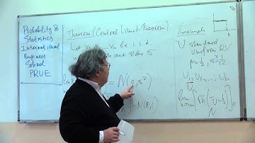 Lecture 7. Probability & Statistics. A. Sharakshane - Lectorium