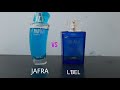 Duelo de fragancias  navigo por homme jafra vs bleu intense lbel