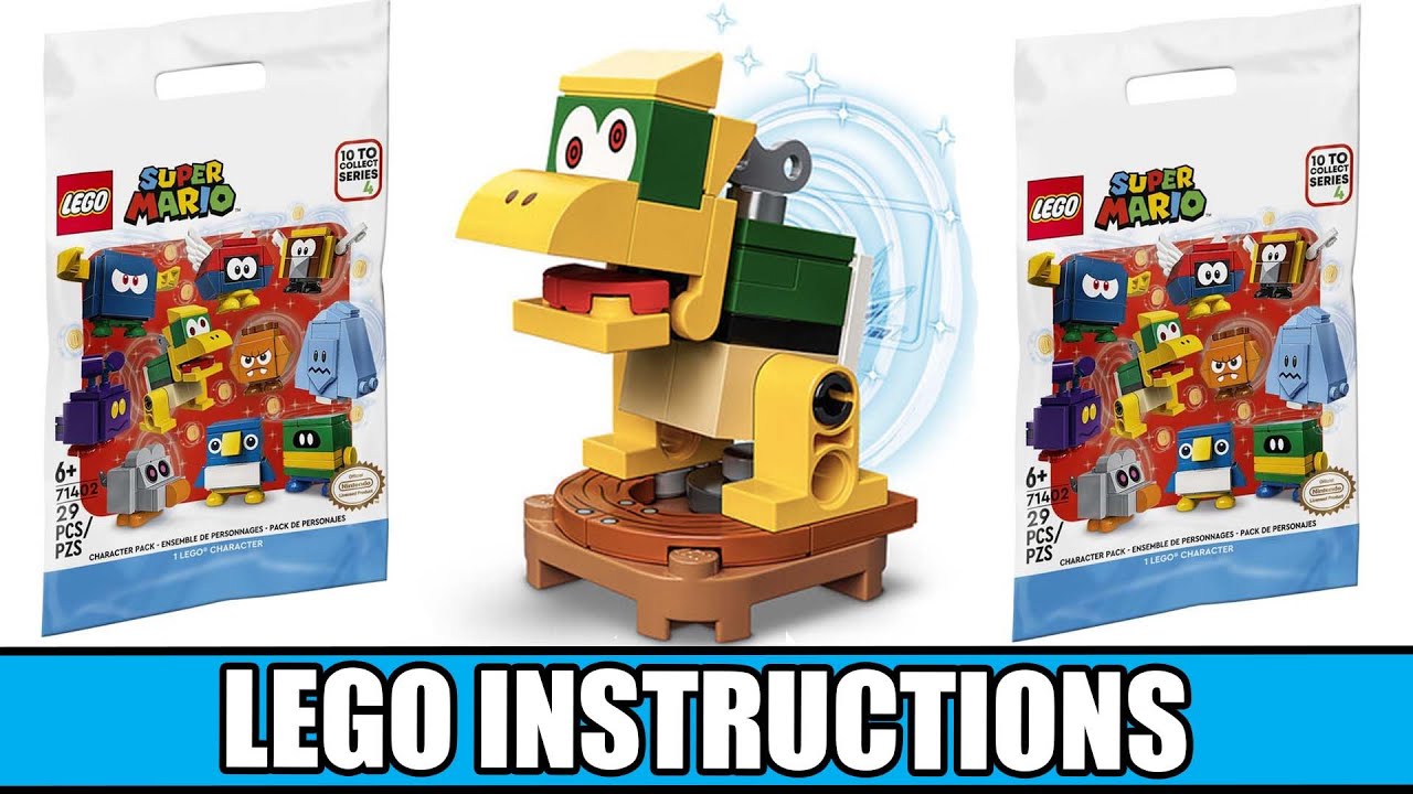 Super Mario - Mechakoopa LEGO instructions