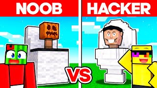 NOOB vs PRO Skibidi Toilet Build Battle In MINECRAFT!